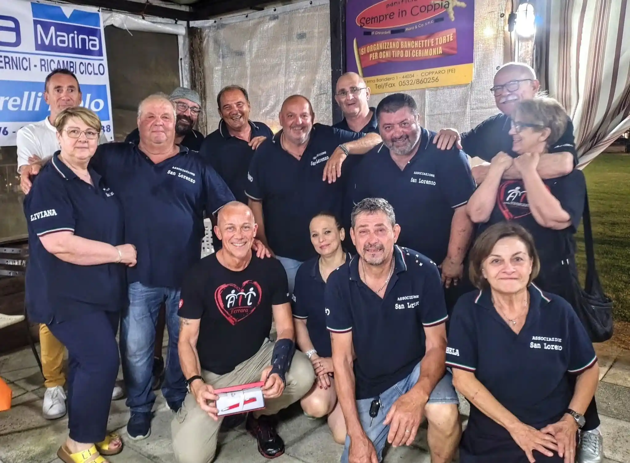 Image from Comune di Copparo: 🤝 È stata una serata speciale: una comunità che si ritrova per sosten...