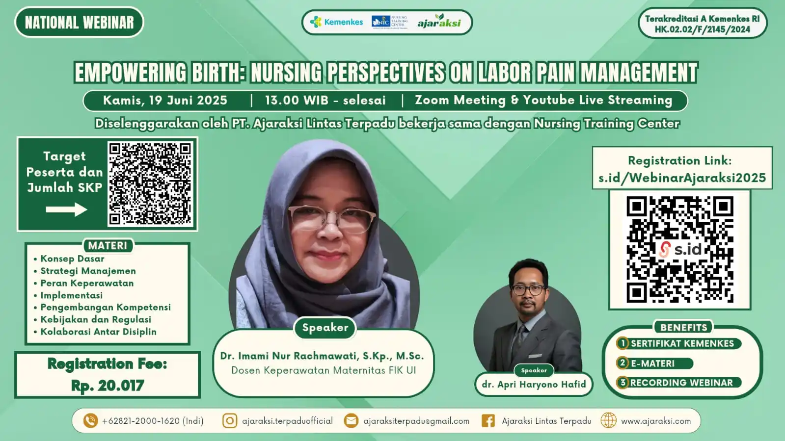 Image from Pemburu SKP Kemenkes: *H-4 Ayo daftar dan ajak rekan sejawat lainnya untuk menambah ilmu dan...