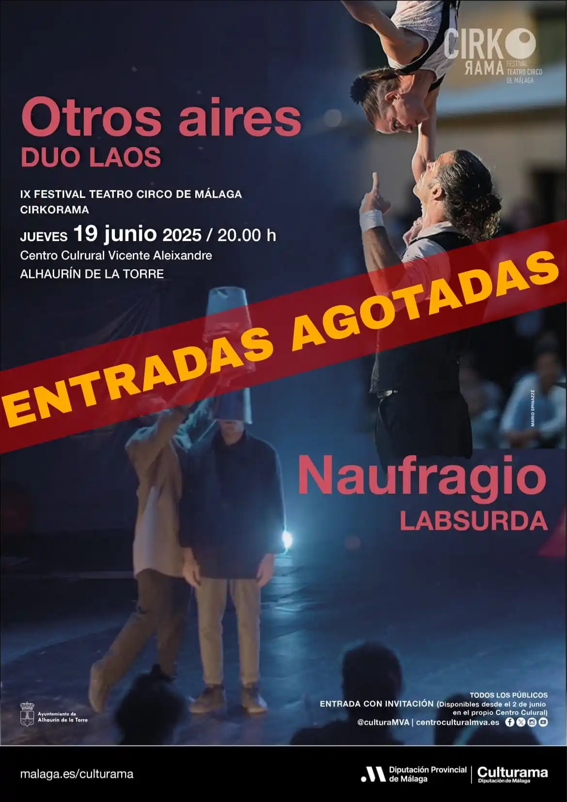 Image from Alhaurín de la Torre, Calidad de Vida: *INVITACIONES AGOTADAS* para CIRKORAMA ¡Muchas gracias por la acogida!...
