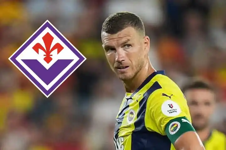 Image from Oyunun Tempi | Futbol Yayımları: "🇮🇹 Fiorentina" ən son "🇹🇷 Fenerbahçe"də çıxış edən Edin Dzeko ilə...