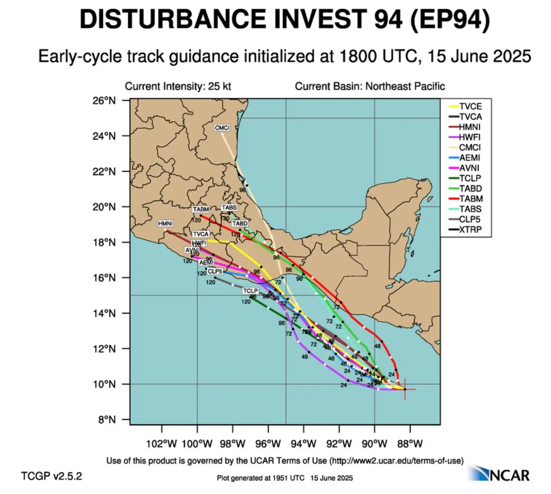 Image from MeteoInfo: 📍🌀La primera amenaza directa a tierras habitadas en el Pacífico Orie...