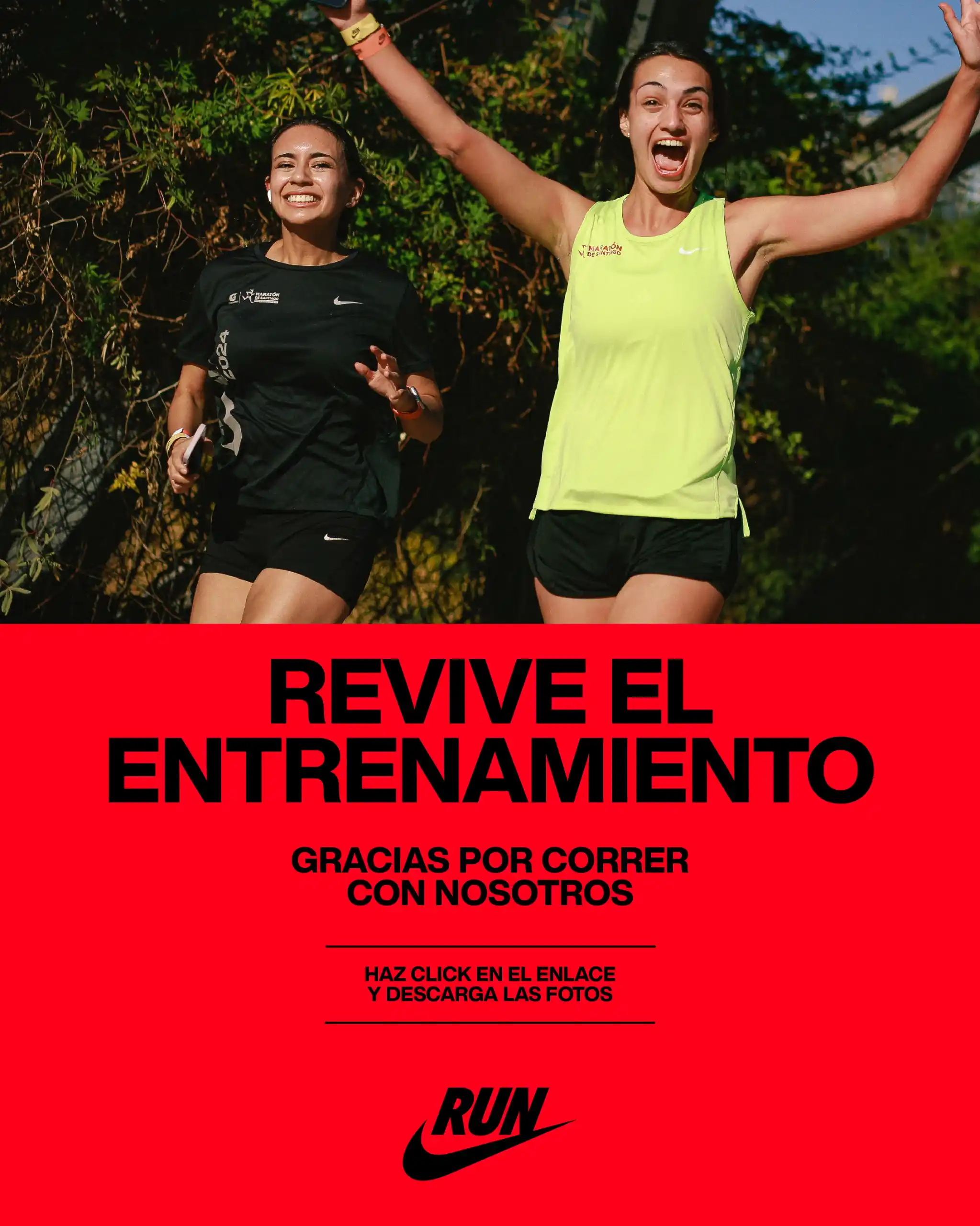 RUN Santiago post