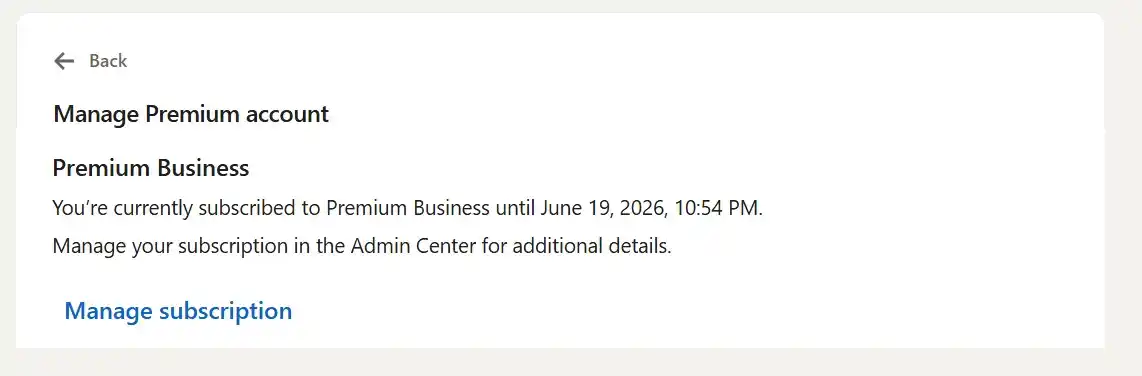 Image from Prime Seo Tools 🔥: Linkedin 12m Business Via Redeem Code Done...