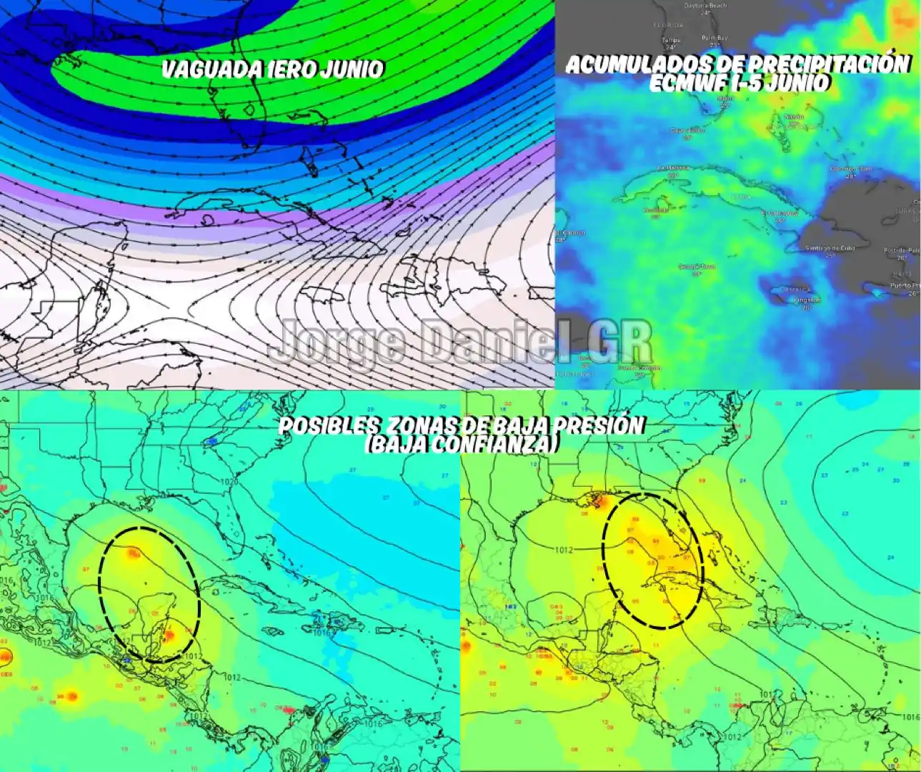 Image from MeteoInfo: 📍🌧️Los principales modelos de pronósticos meteorológicos sugieren qu...