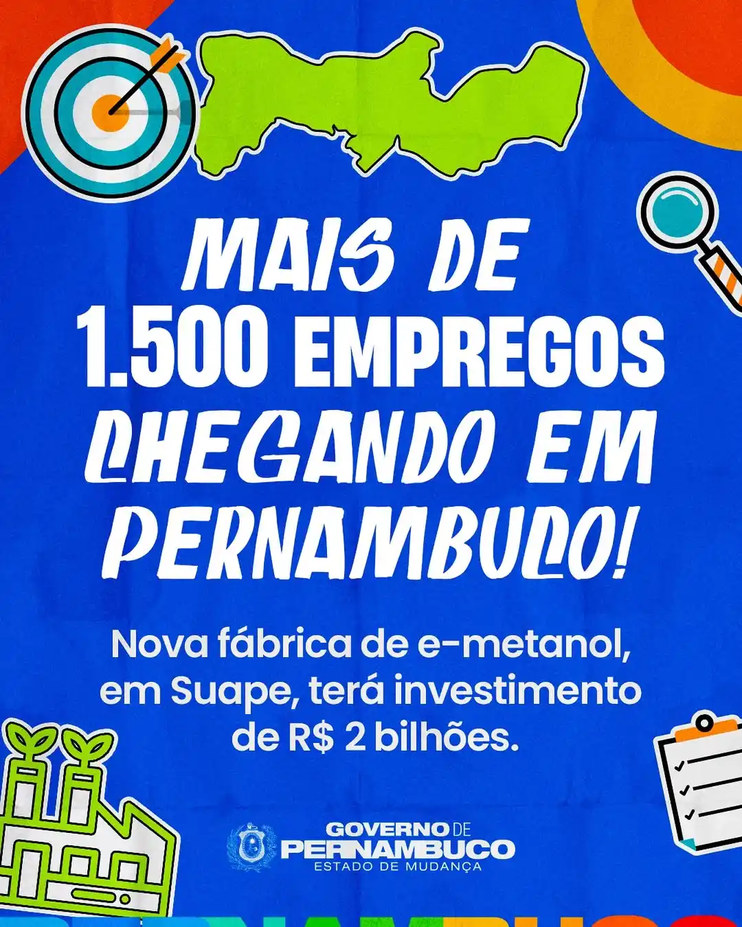 Image from Governo de Pernambuco: Mais emprego, mais desenvolvimento e energia limpa em Pernambuco! 🏗️�...