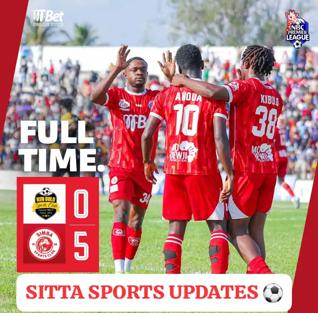 Image from SITTA SPORTS ARENA: *MATOKEO YA MICHEZO YA LEO LIGI KUU NBC PREMIER LEAGUE ⚽ 👇*  Mchezo w...