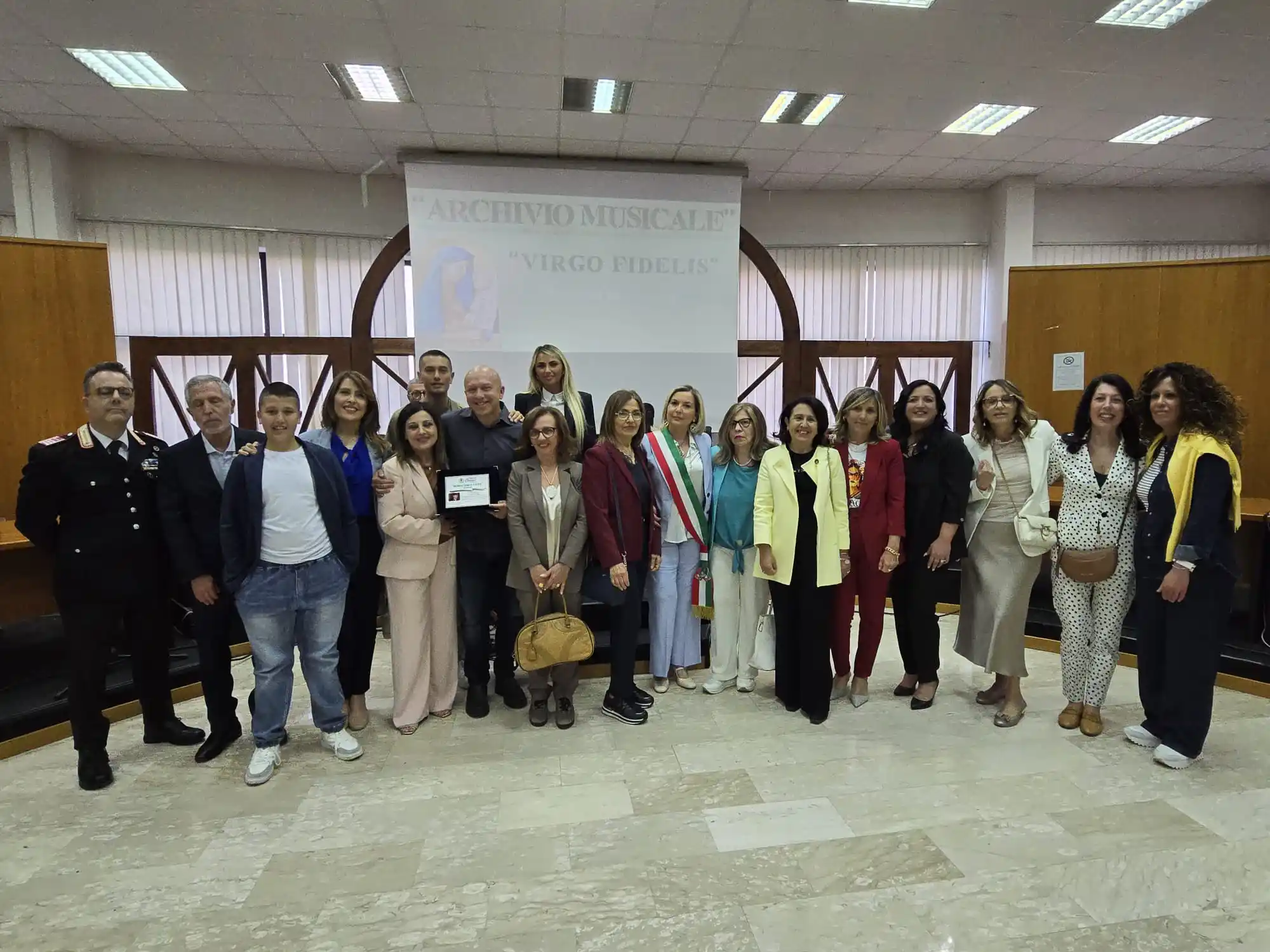 Image from Comune di Copparo: 🎥 Nei giorni scorsi, nella sala consiliare del municipio di *Carinaro...