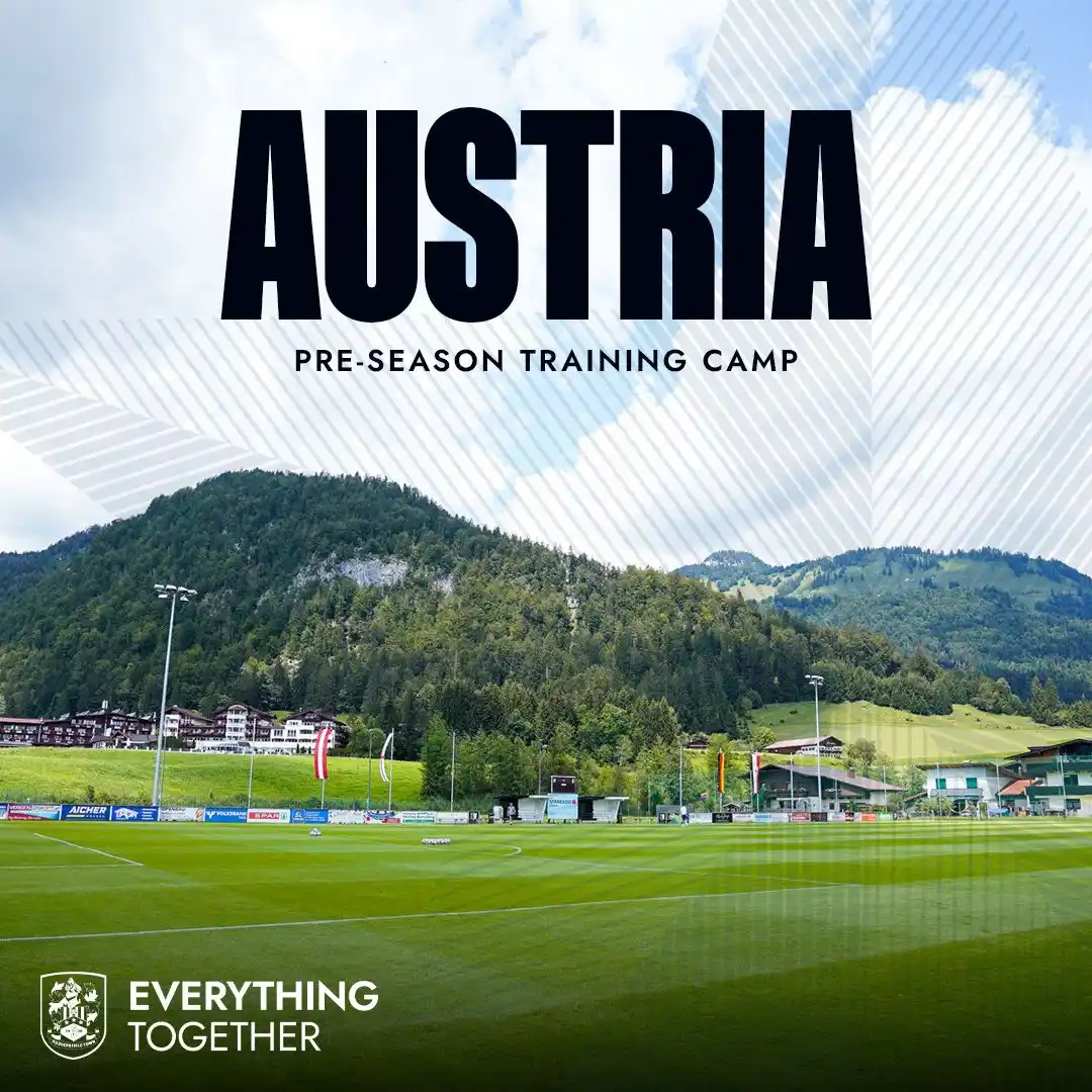 Image from Huddersfield Town: ✅ Pre-season destination: locked in! 🇦🇹 Lee Grant’s Huddersfield T...