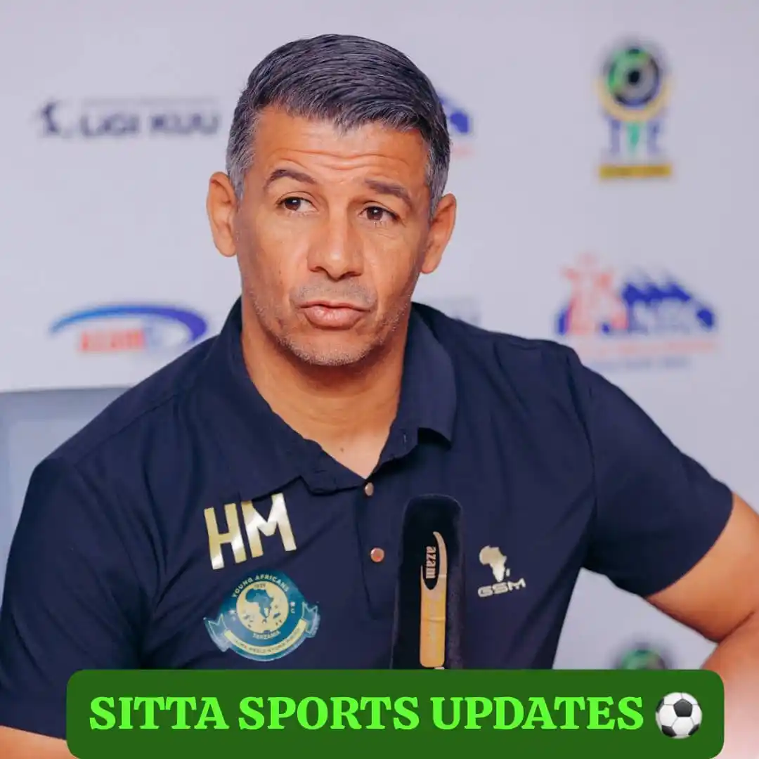 Image from SITTA SPORTS ARENA: •PRESS CONFERENCE 🗣️ 👇 • *KUELEKEA MCHEZO WA KESHO ⚽* Maandalizi ye...