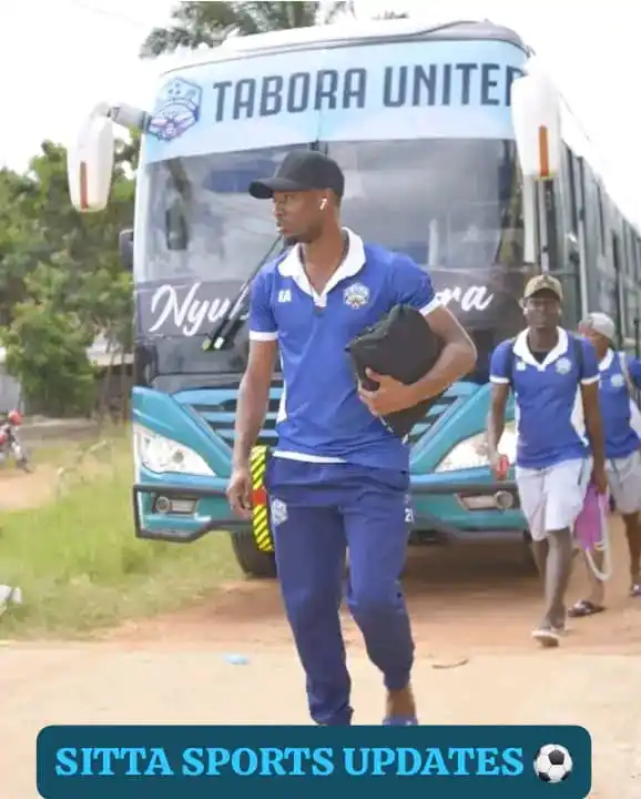 Image from SITTA SPORTS ARENA: *TABORA UNITED HALI TETE UKO⚽*  Wachezaji wa timu ya Tabora United leo...