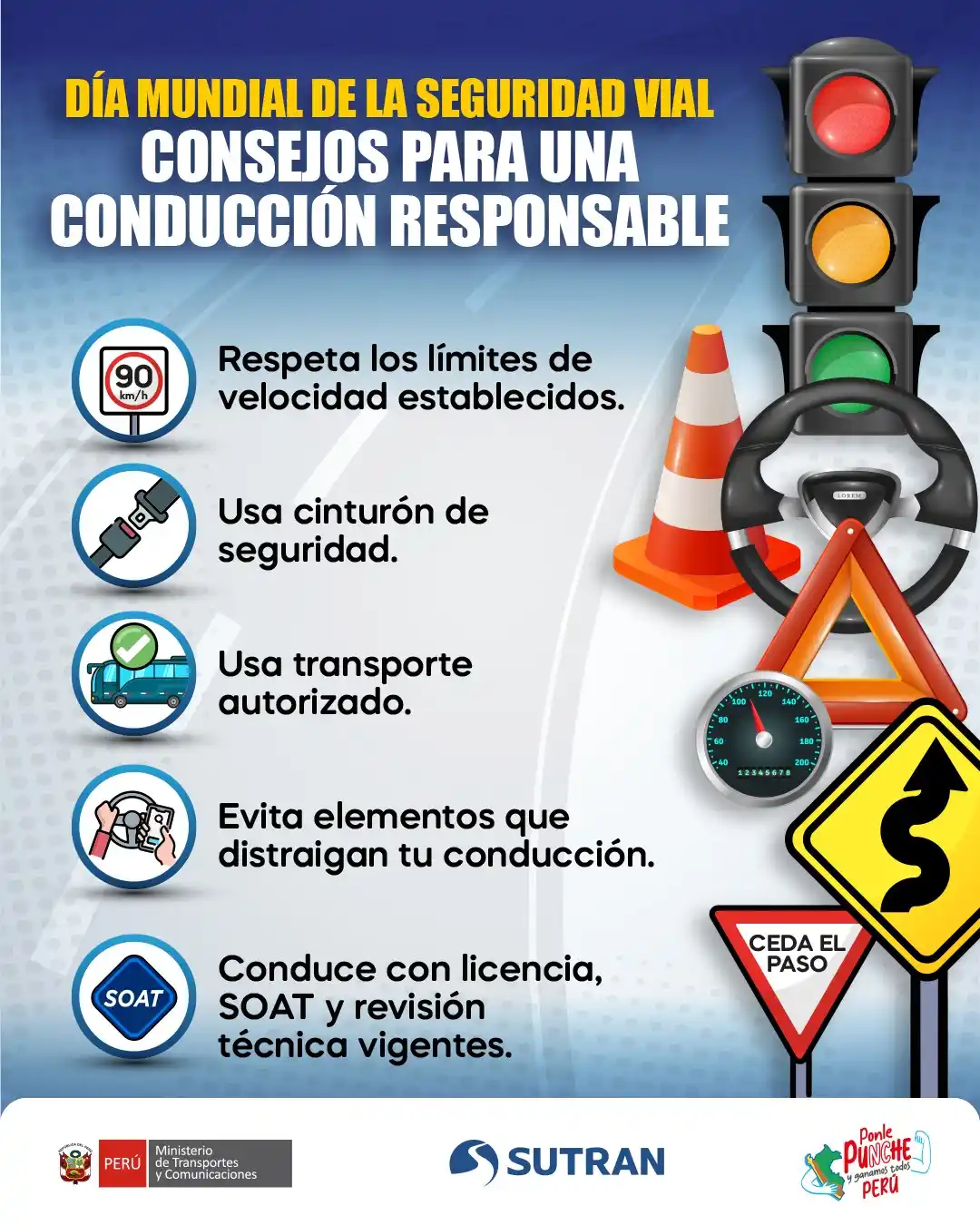 Image from Sutran Perú: 🚍🚸 ¡Tu compromiso es esencial! En el <a class="text-blue-500 hover:u...
