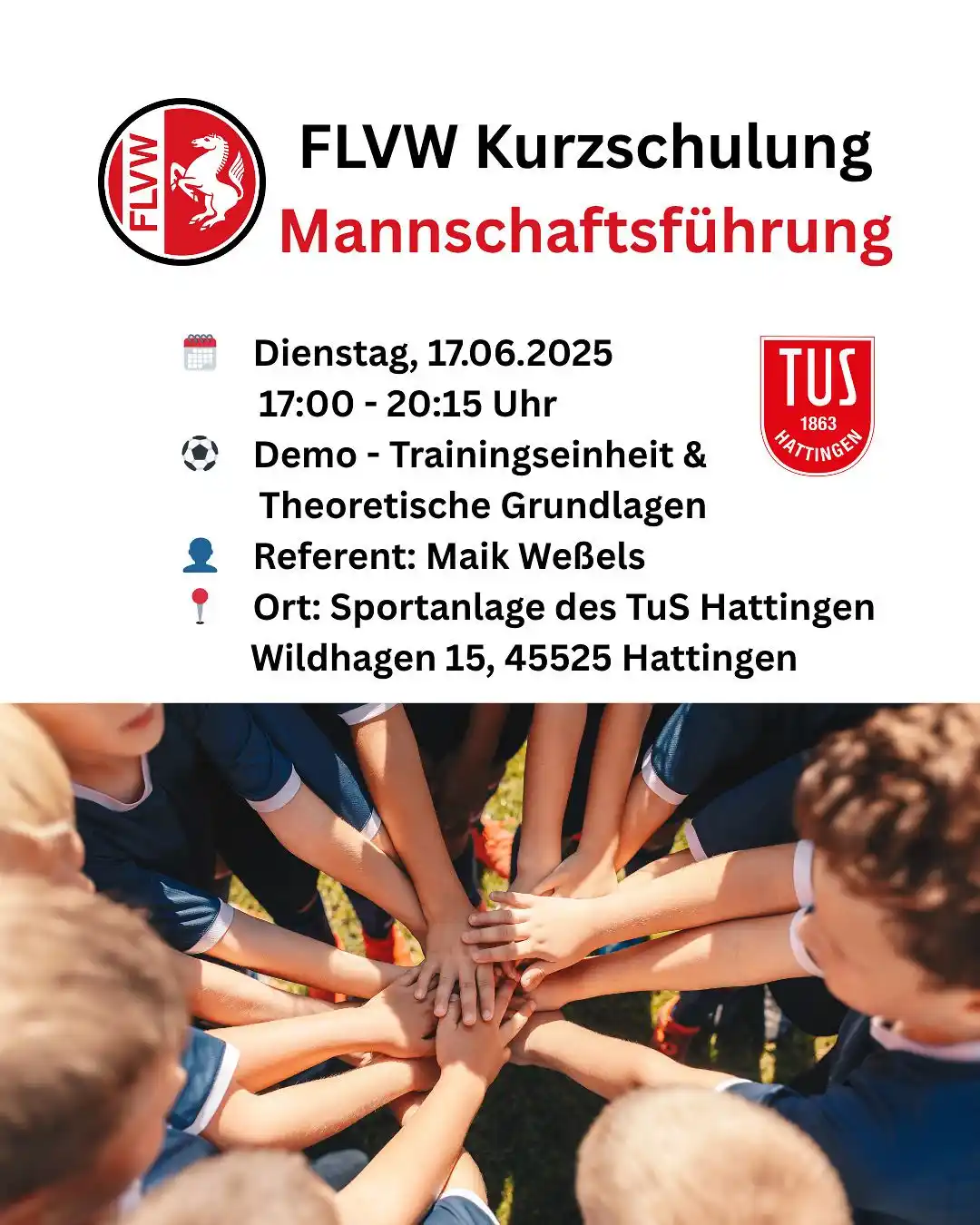 Image from Fußballfachschaft des Stadtsportverbandes Hattingen e.V.: Um unsere TrainerInnen in der Trainingslehre immer weiter zu unterstüt...