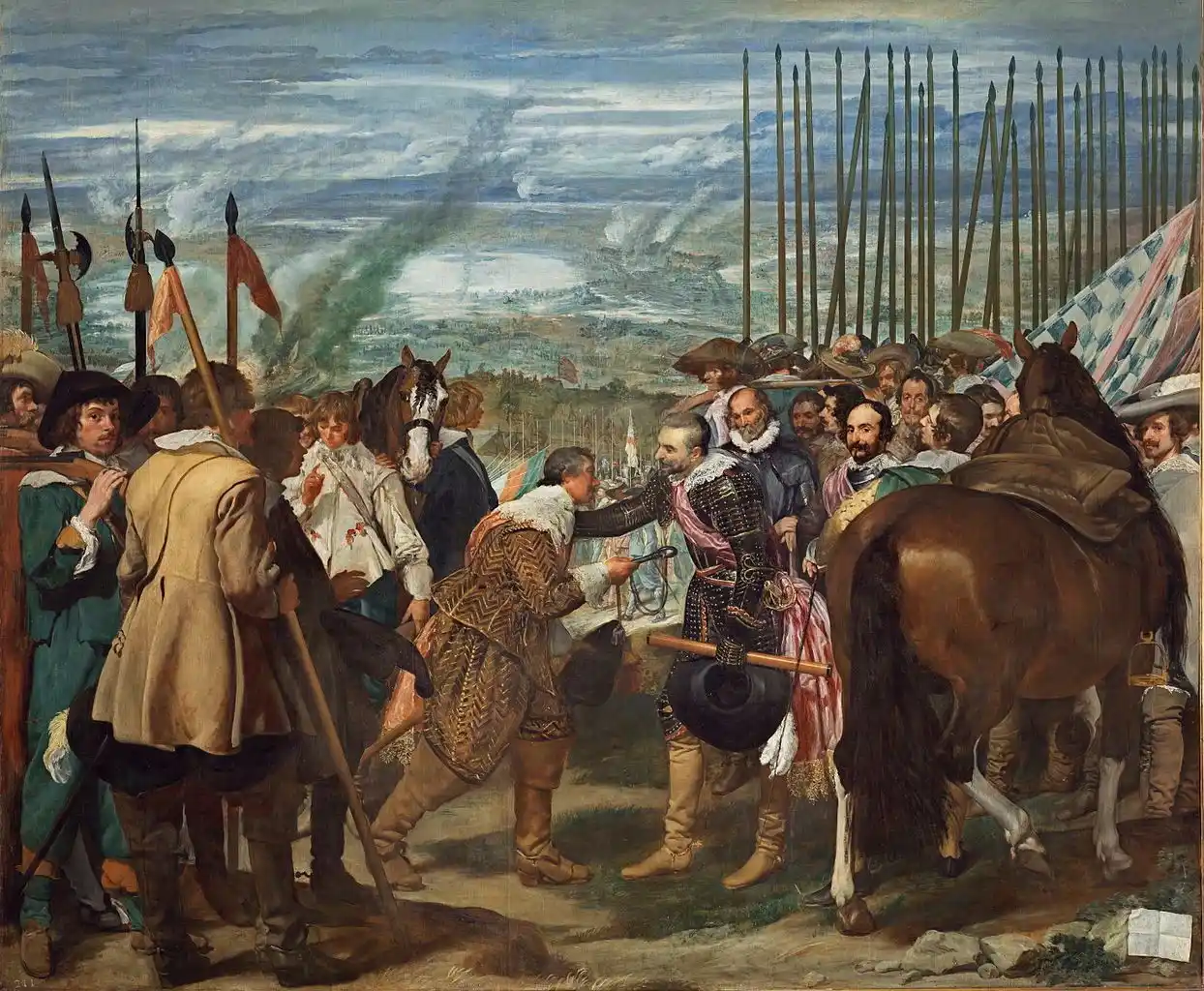 Image from 🇪🇸 Gestas de España 🇪🇸: Un 5 de junio de 1625 se producía la Rendición de Breda, uno de los ep...