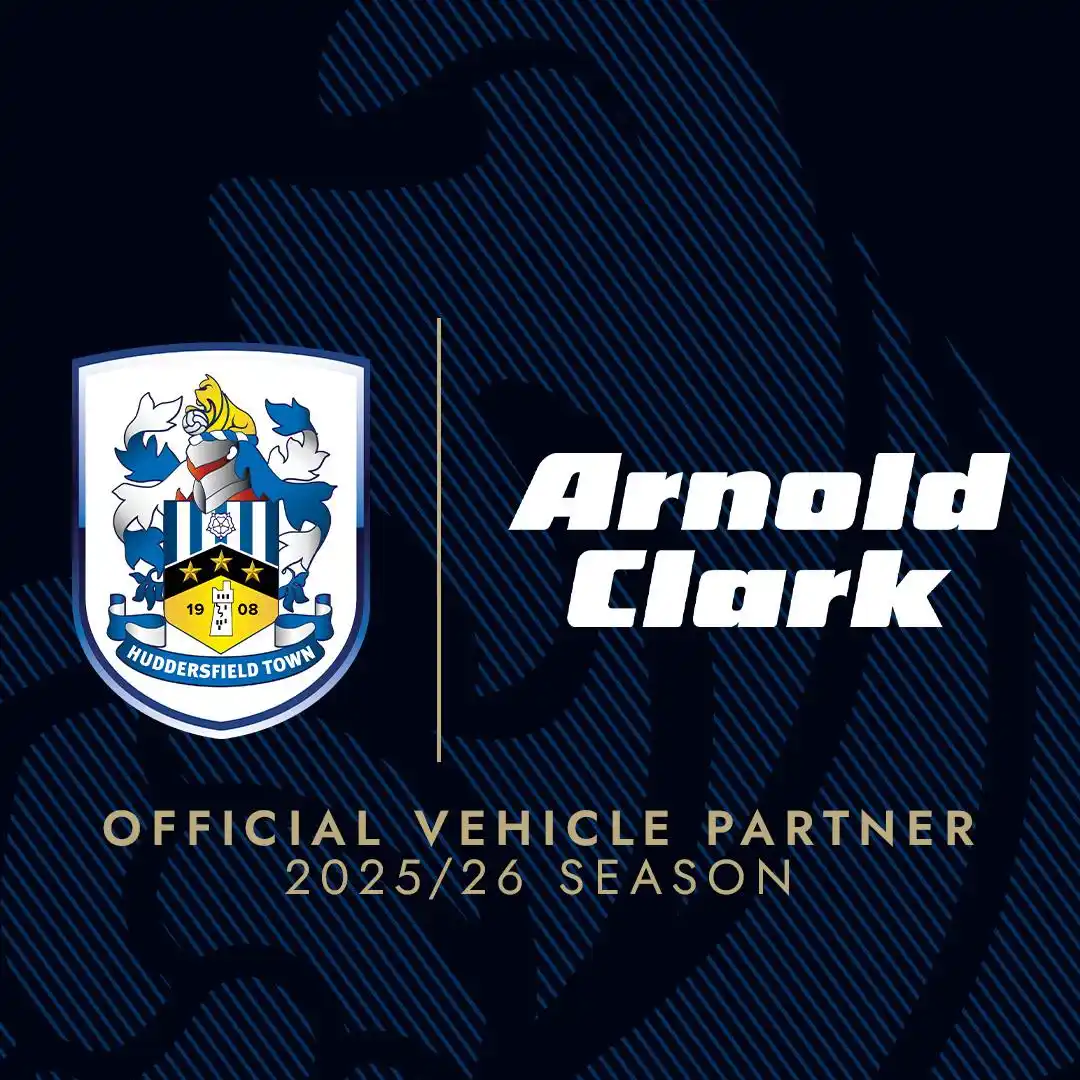 Image from Huddersfield Town: 🚘 We’re excited to announce that Arnold Clark have become our Officia...