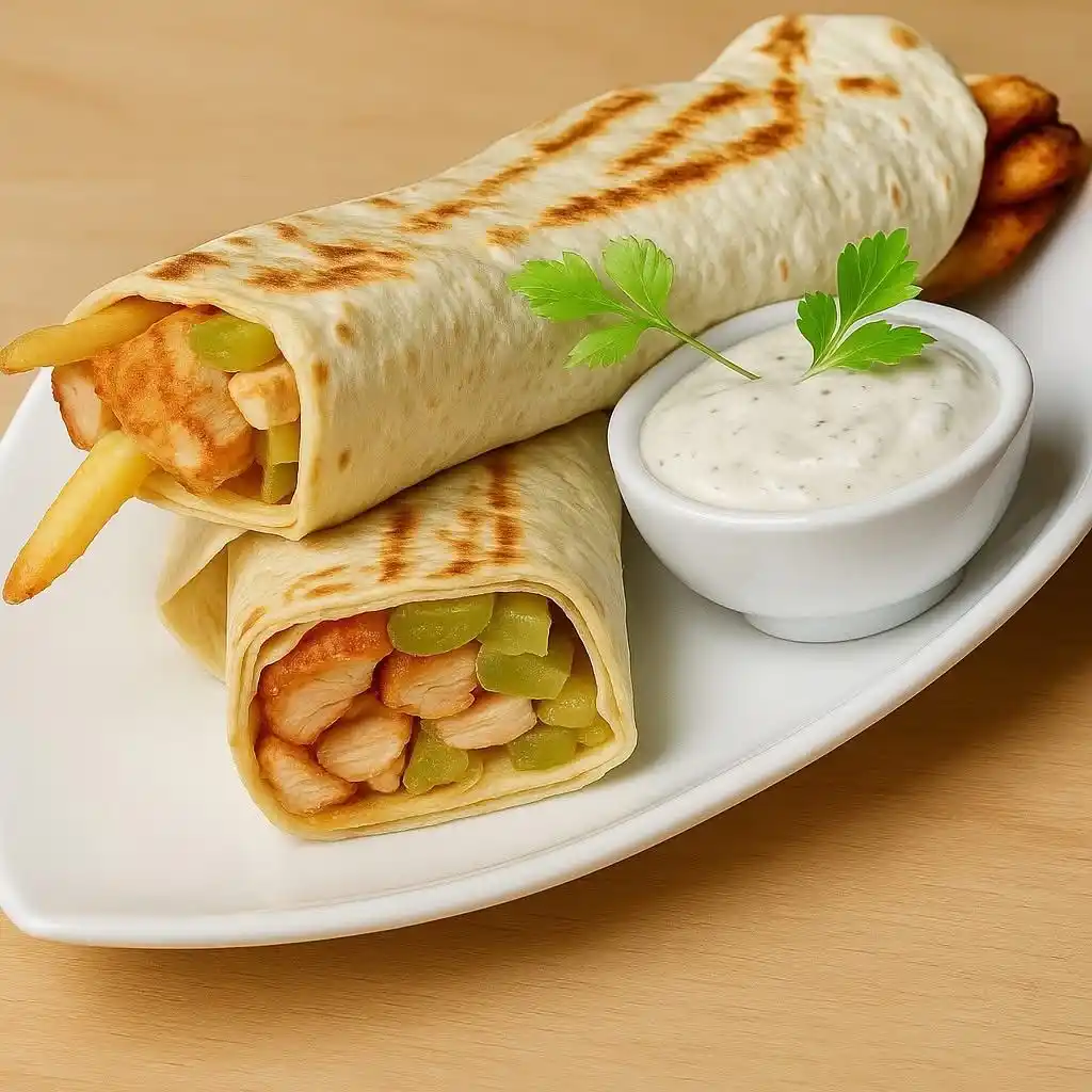 Image from تعلم الكيك والحلويات 🎂: 🥔 أولًا: مكونات سندوتش البطاطس السوري: للبطاطس: ٣ بطاطس كبار مقطعة صو...