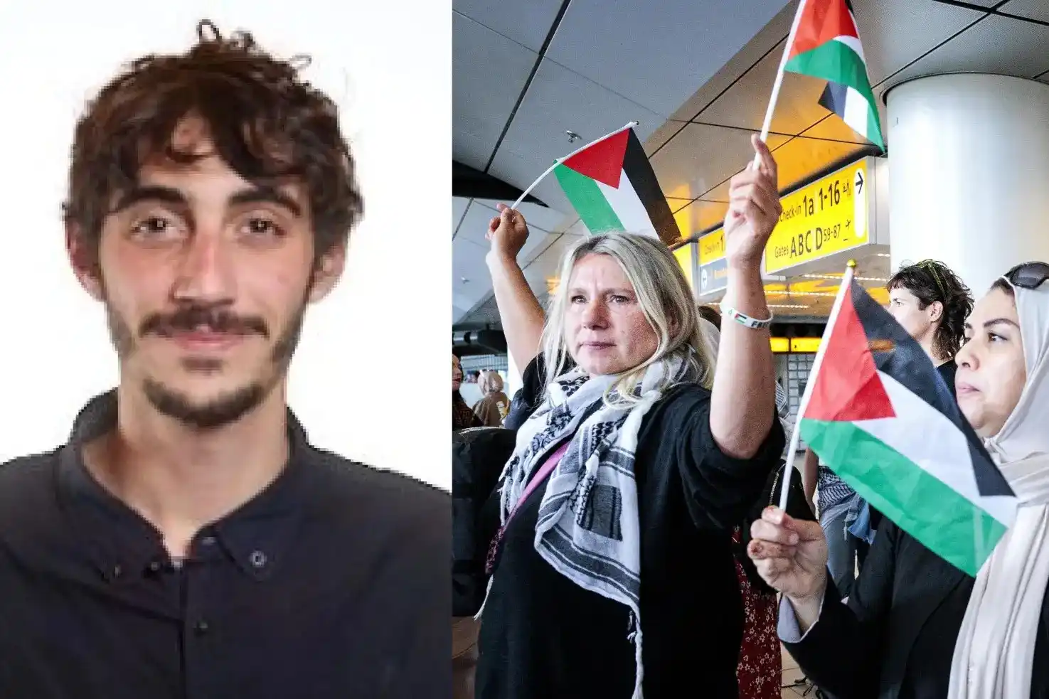 Image from L'Unione Sarda: *Attivista cagliaritano arrestato in Egitto: andava alla marcia global...