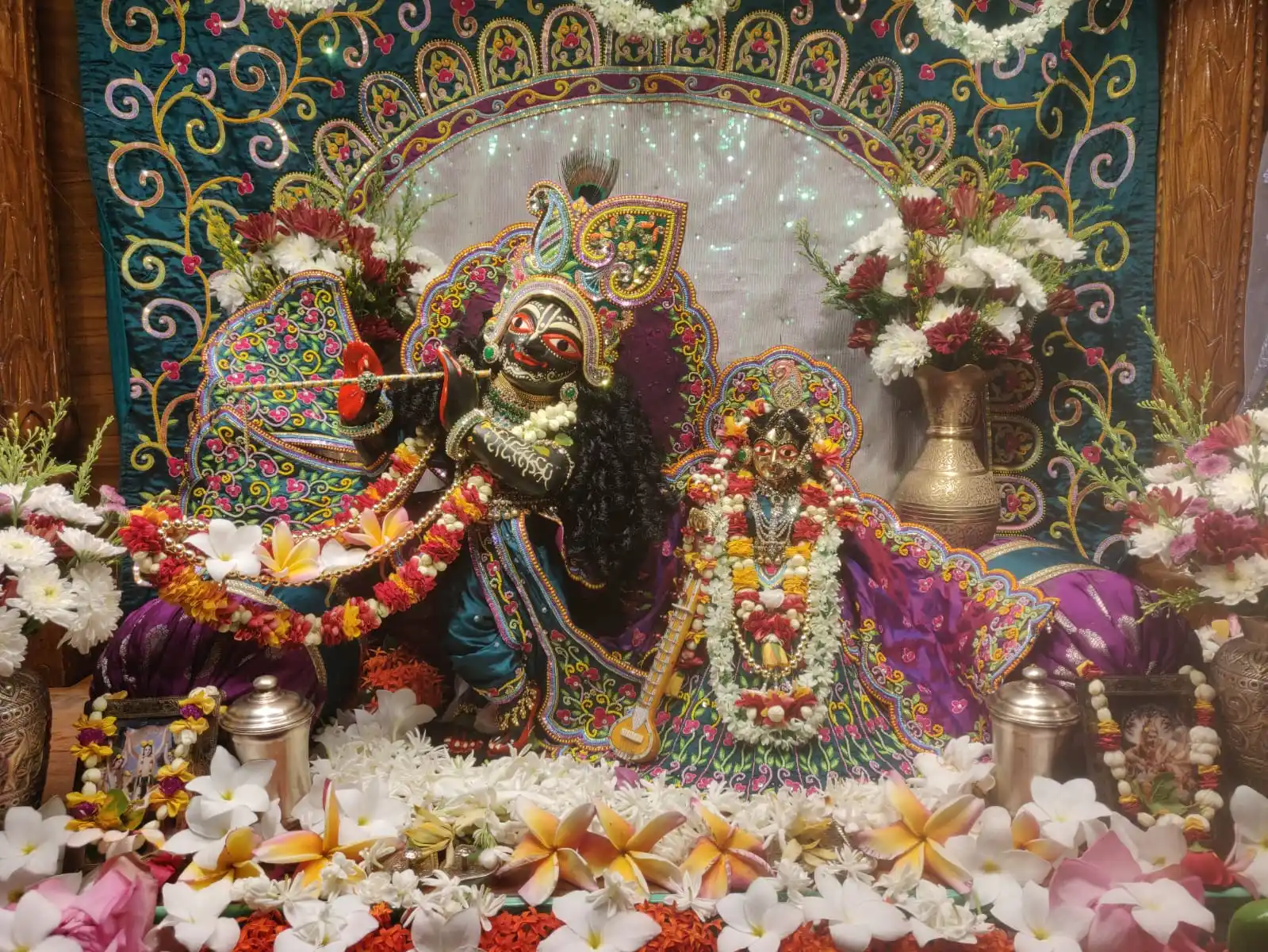 Image from ISKCON Kolkata Official: *🌻🌼Bhaktivinode Asan🌼🌻* https://www.iskconkolkata.com/bhaktivinod...
