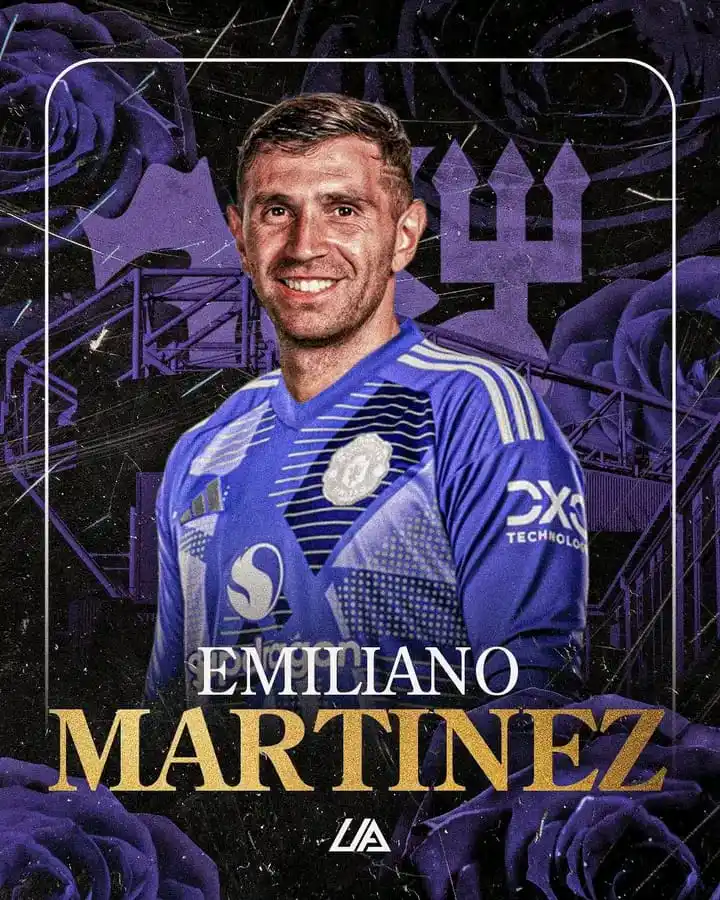 Image from MUFC INDONESIA🇮🇩🇲🇨: 🚨 | BREAKING: Emiliano Martinez mengatakan dengan jelas kalau dia ing...