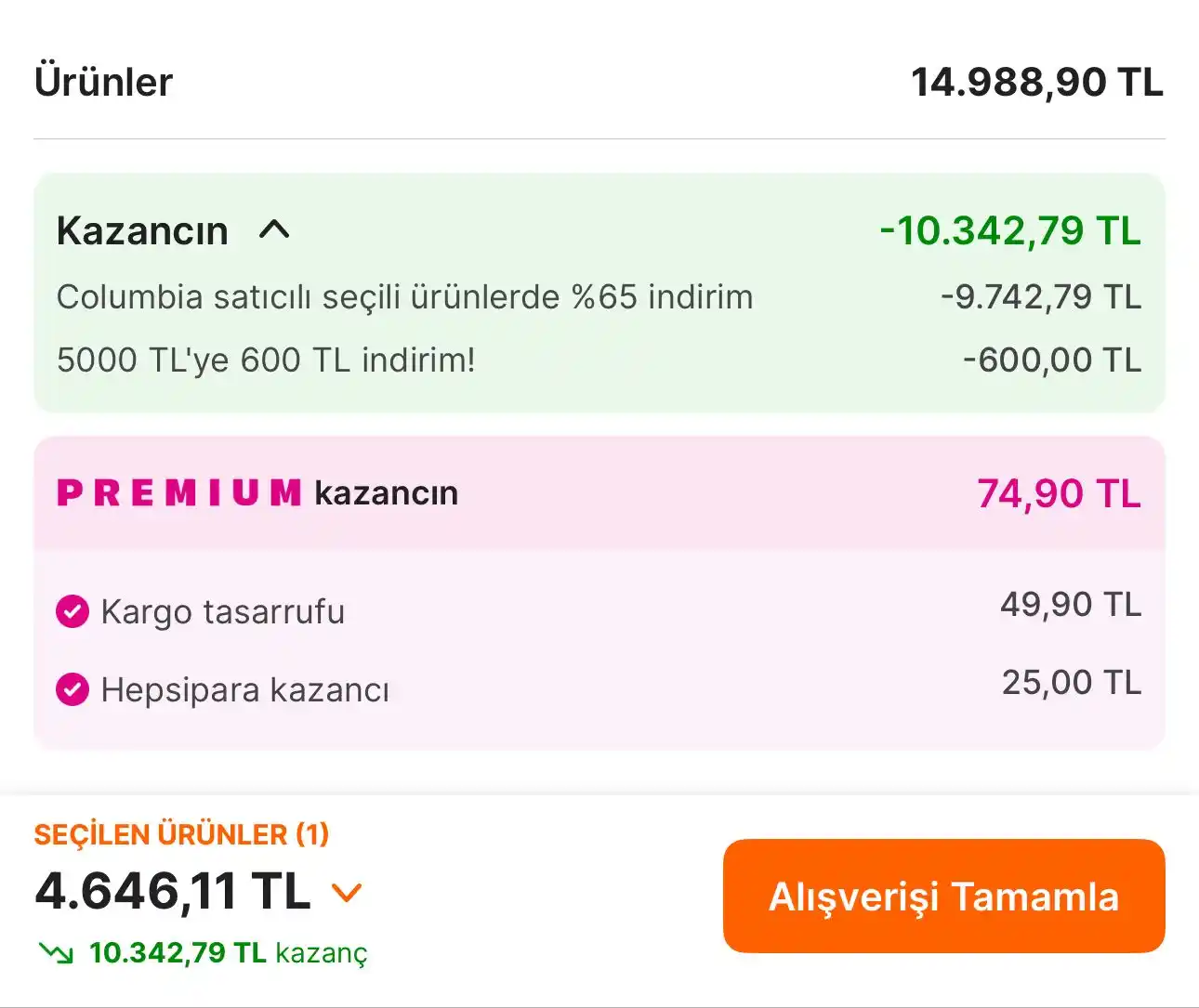 Image from Ucuza Uçak: Columbia satıcılı ürünlerde güzel kampanya başladı👇🏼 - Sepette %65’...