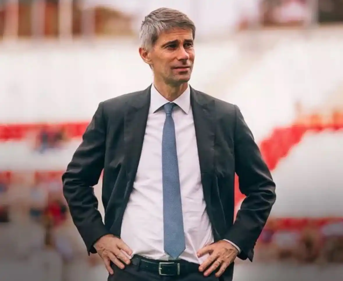 Image from Sportblits: 🚨 CONFIRMED: AS Roma confirm Frederic “Ricky” Massara as new sporting...