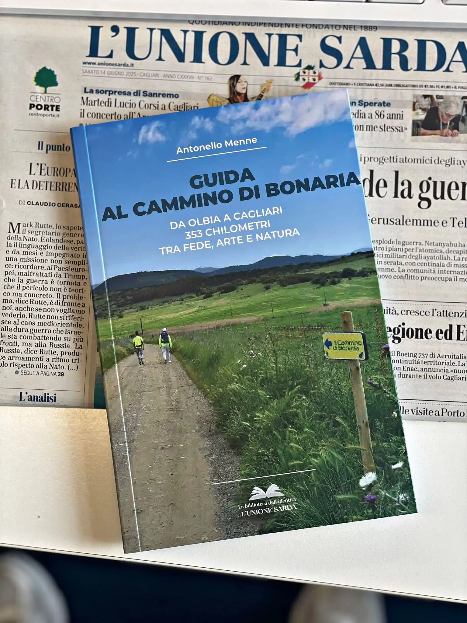 Image from L'Unione Sarda: 📍 *Da Olbia a Cagliari, 353 km tra fede, arte e natura.*  Da oggi in ...