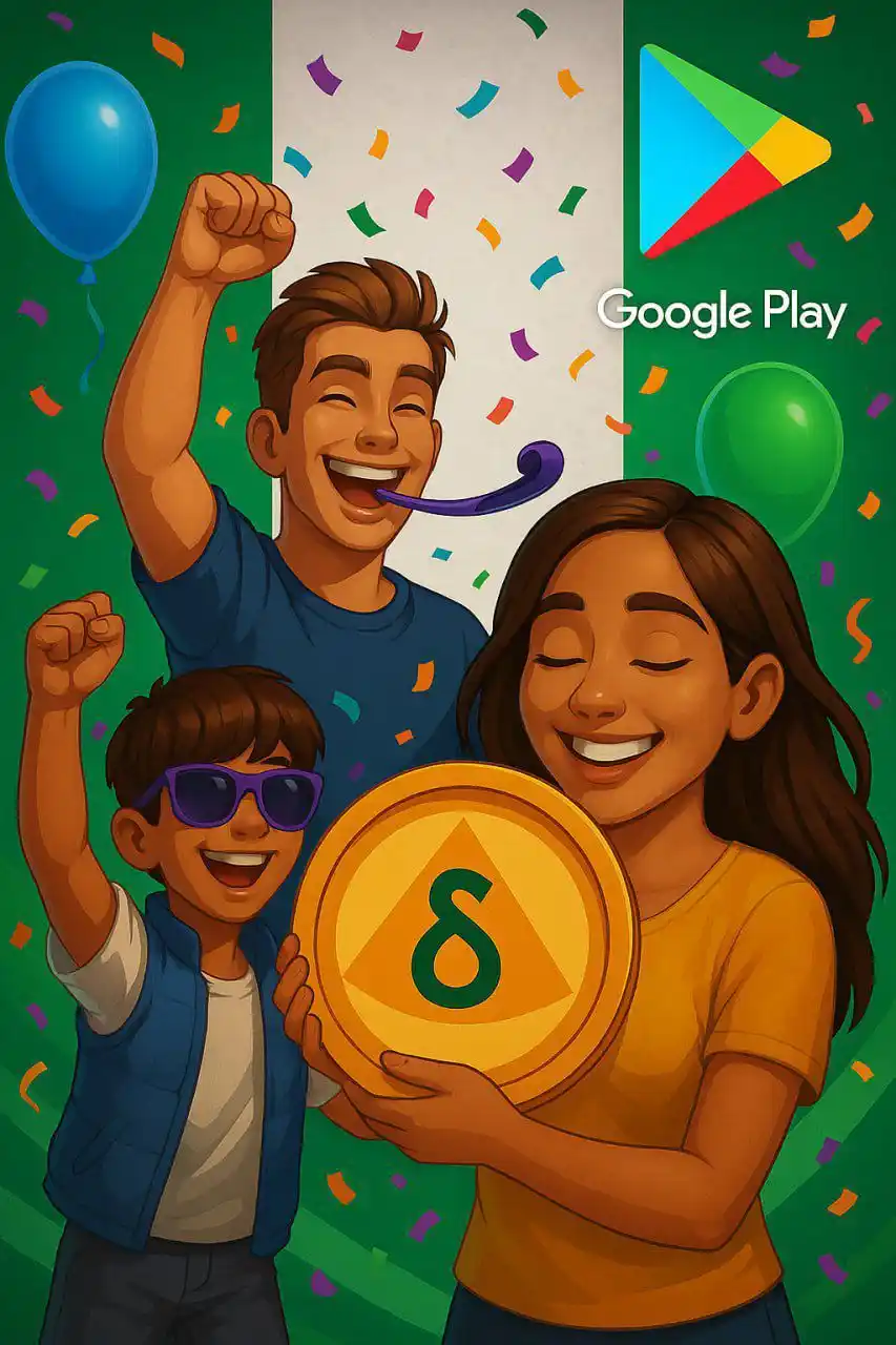 Image from CRYSTAL MEDIA UPDATE $ AIRDROPS 🔥🚀: *DELTA App Update 1.1.9 – now Available on Google Play* ...the update ...
