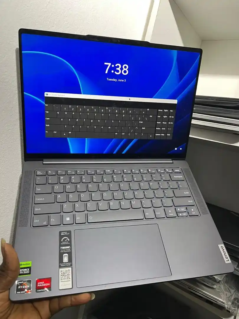 Image from KYNCYRIL ENTERPRISE  : GAMING LENOVO SLIM PRO 7 13TH GENERATION  TOUCHSCREEN  KEYBOARD LIGHT ...