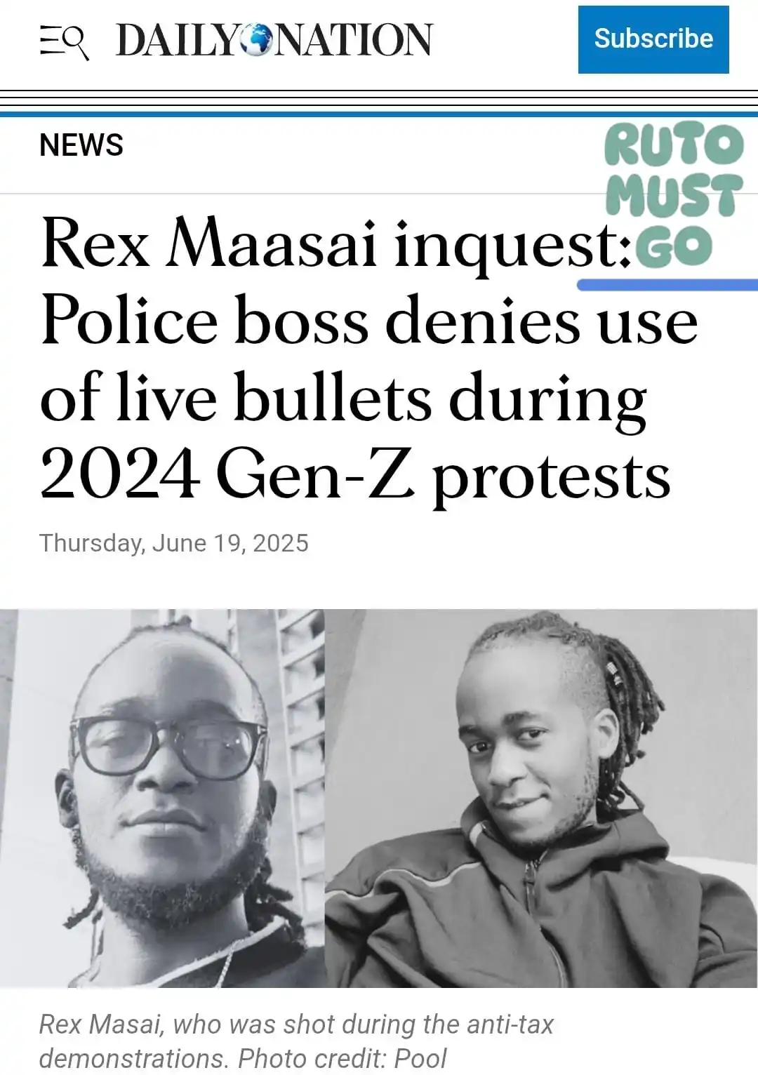 Image from KENYA ON WATCH 🇰🇪: https://nation.africa/kenya/news/rex-maasai-inquest-police-boss-denies...