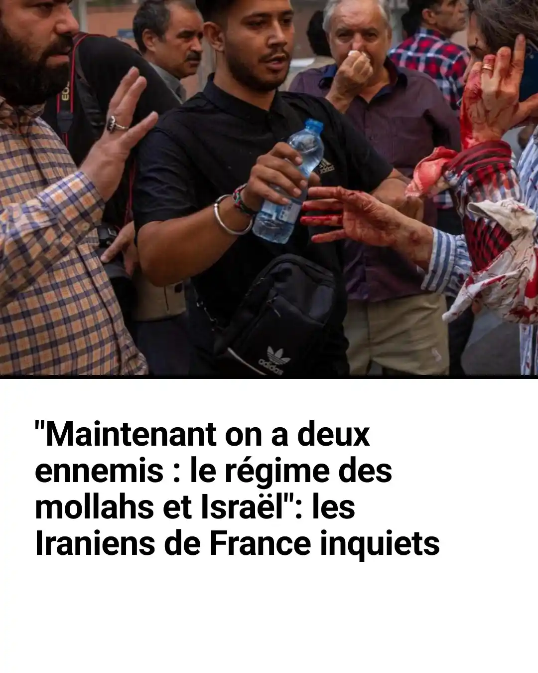 Image from Marianne: Ils s’appellent Rosa, Maryam, Midj ou Merhan. Tous sont Iraniens et so...