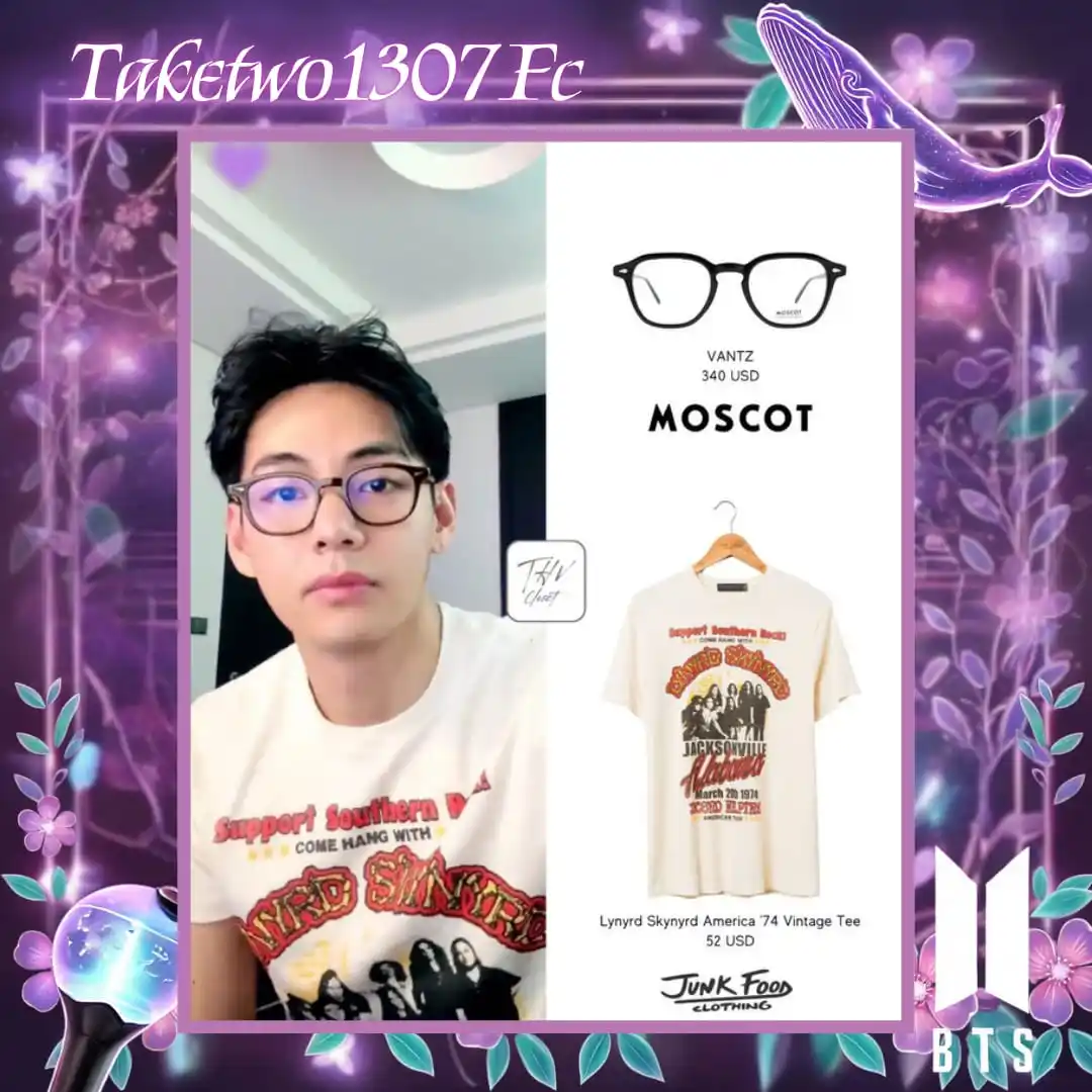 Image from ✧*･𝑻𝑨𝑲𝑬 𝑻𝑾𝑶 𝑭𝑨𝑵𝑺 𝑪𝑳𝑼𝑩 ✅ ﾟ*✭˚･ﾟ✧: 🕵️‍♀️✨ ¡Los ARMY ya han descifrado el outfit de Taehyung! 😎💥 Nuestr...