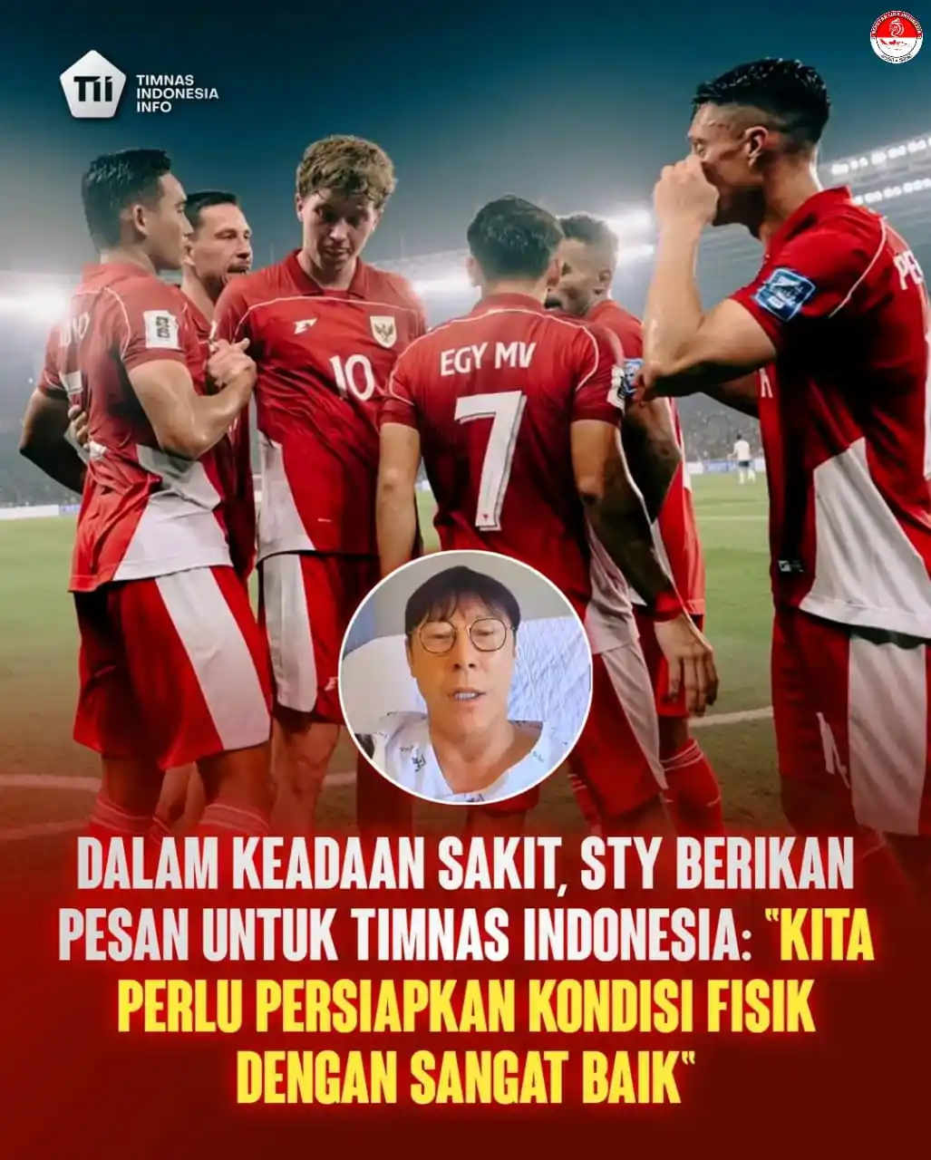 Image from πππ | ππππππ πππ ββ: Mantan pelatih terbaik Timnas Indonesia, Shin Tae-Yong berikan pesan k...