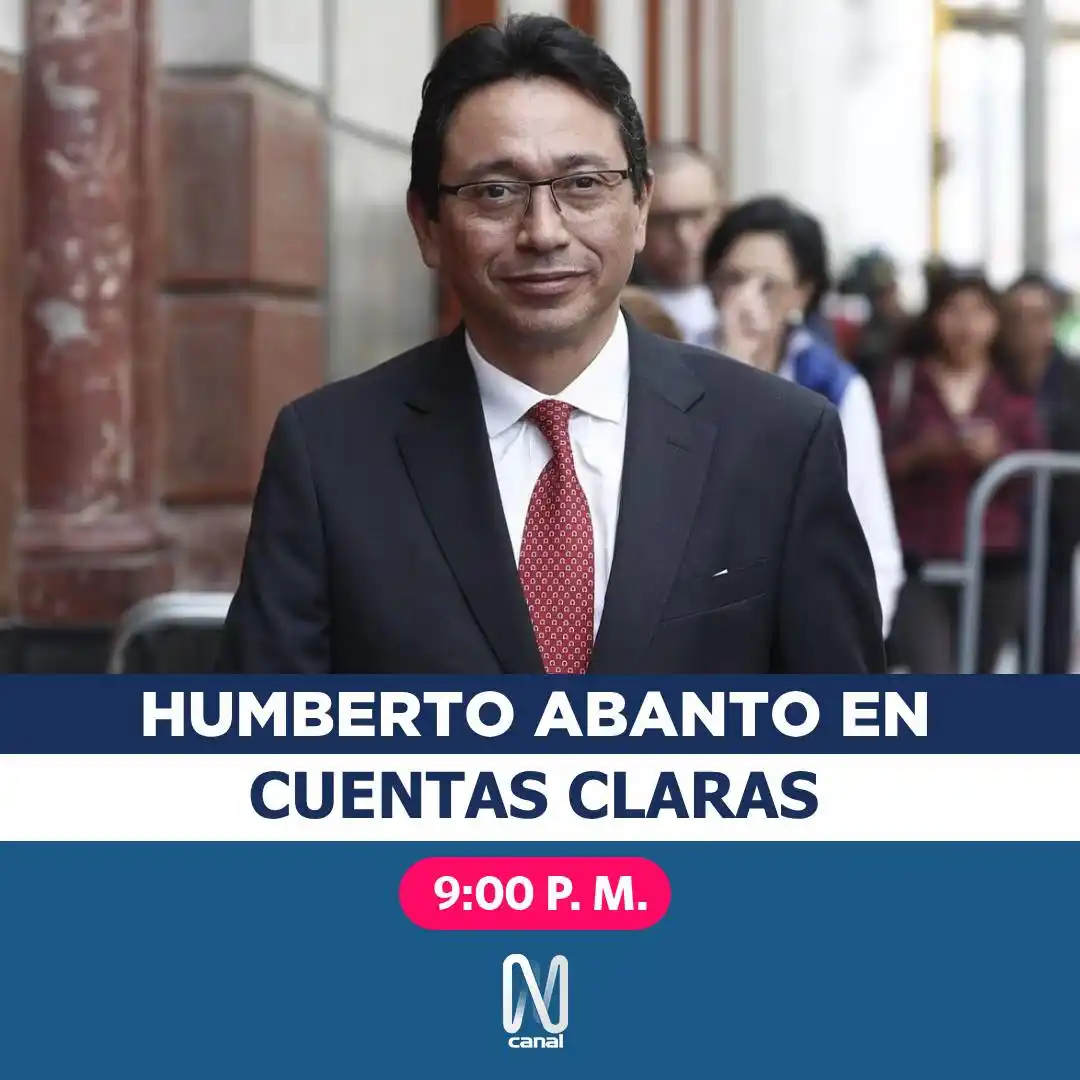 Image from Canal N: Omar Mariluz entrevistará a Humberto Abanto, abogado de Patricia Benav...