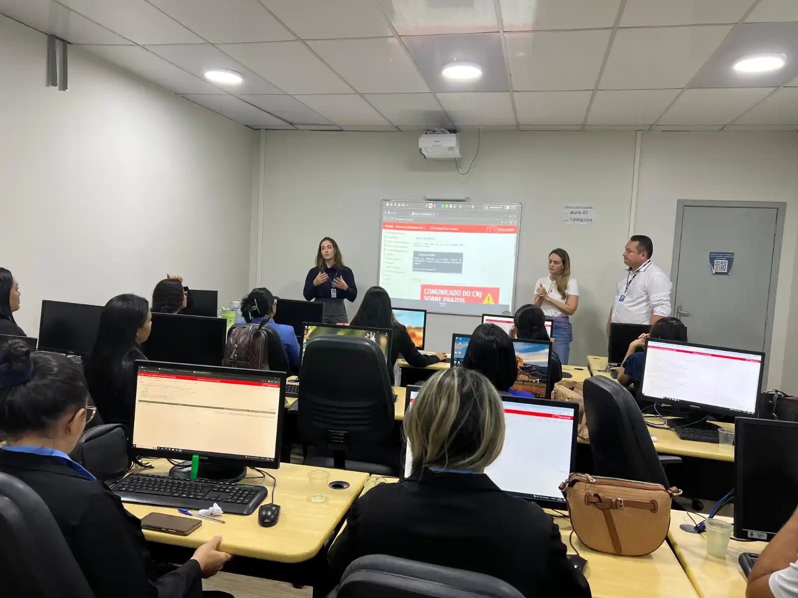 Image from TJRR Notícias: *Ouvidoria-Geral de Justiça: Capacitação visa dar celeridade e respost...