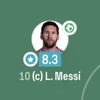 Image from AFA selection ⭐⭐⭐: 🌟 | Player of the match  Lionel Messi v Porto:  👌 70 touches ⚽️ 1 go...