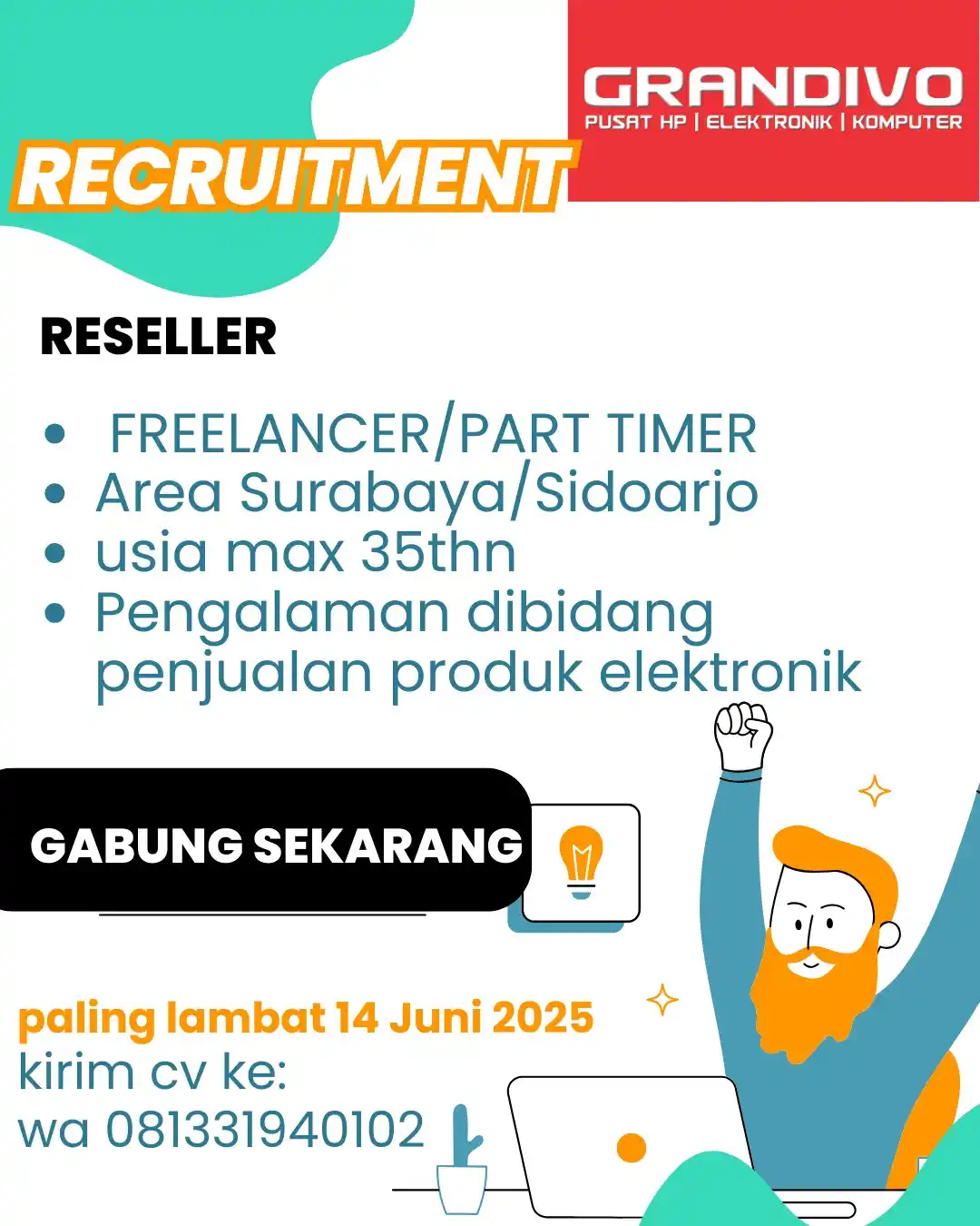 Image from Loker Surabaya Dan Sekitarnya: reseller...
