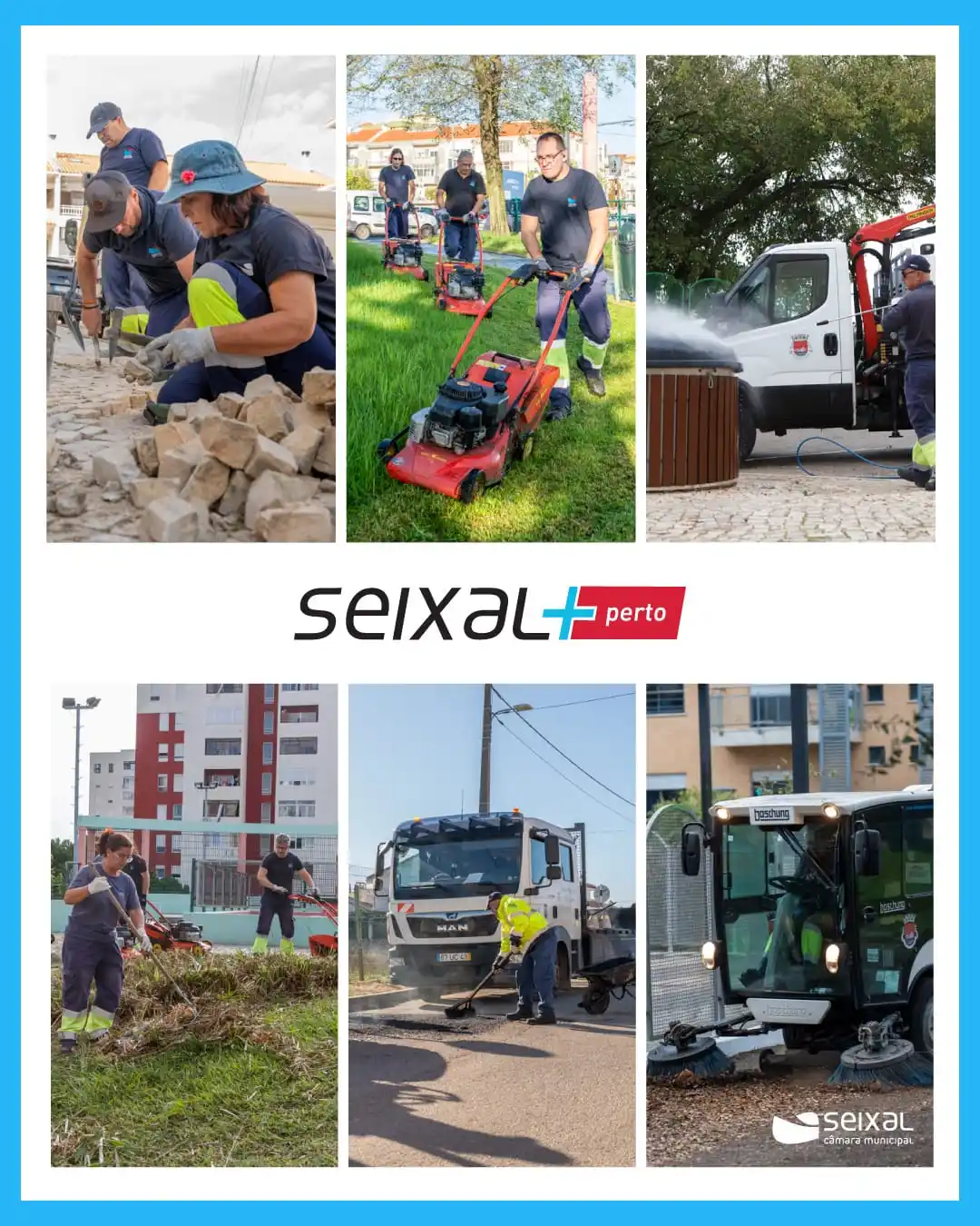 Image from Município do Seixal: *Seixal + Perto*  18 jun. | 4.ª feira | 10 h Fernão Ferro | Morgados  ...