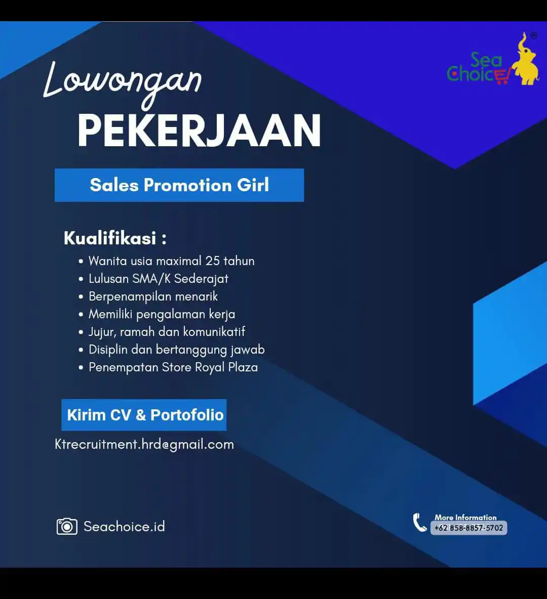 Image from Loker Surabaya Dan Sekitarnya: spg...