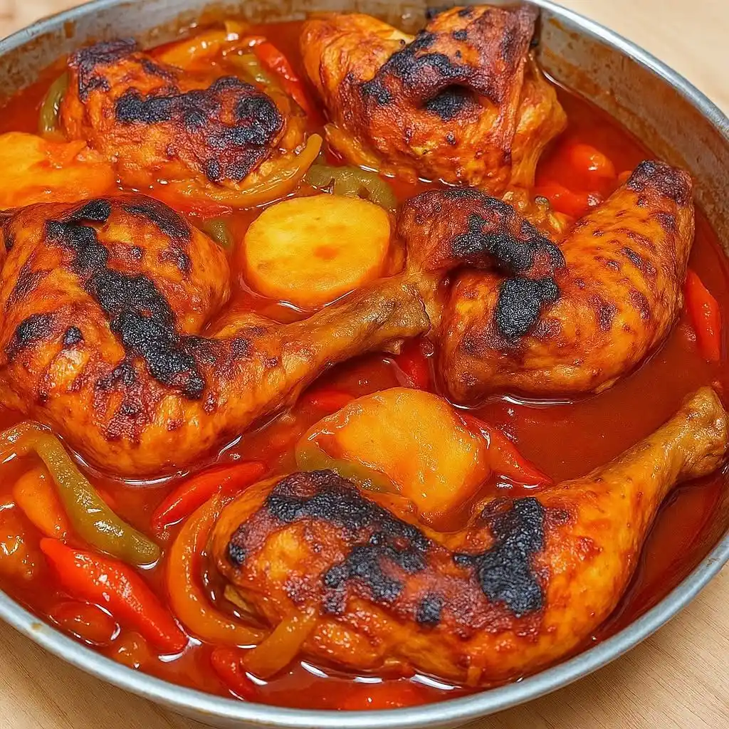 Image from تعلم الكيك والحلويات 🎂: صينية بطاطس بالفراخ المكونات 900 غرام صدور دجاج منزوعة الجلد والعظم مق...