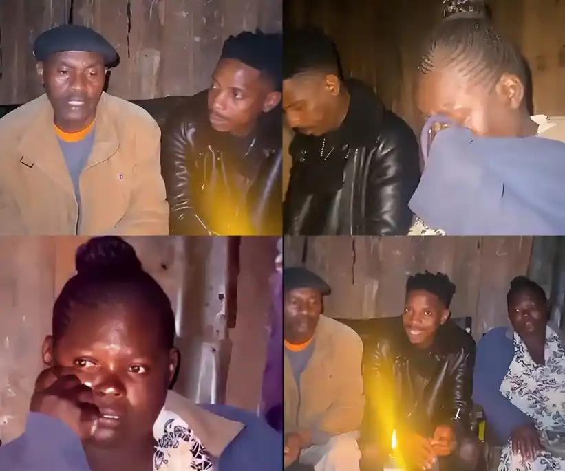 Image from TUKO.co.ke: 💔 The family of Boniface Kariuki, the mask seller who was brutally sh...