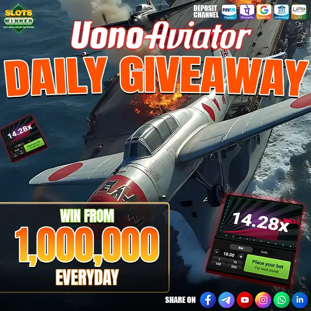 Image from SLOTSWINNER.COM: 🎮 UONO AVIATOR TAKES OFF ON SLOTS WINNER! ✈️💥 Fasten your seatbelt—i...