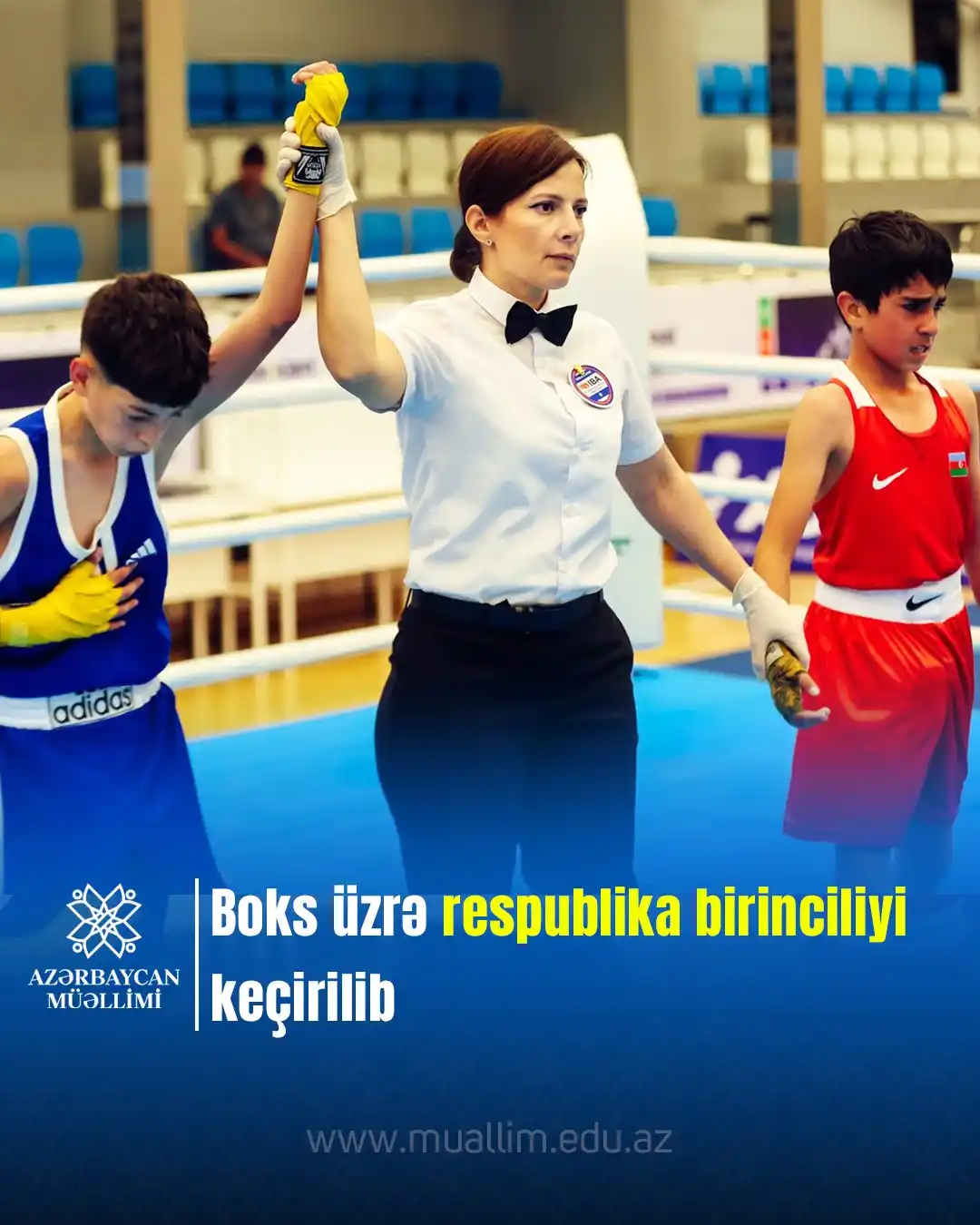 Image from Elm və təhsil media: 11-19 iyun tarixlərində boks idman növü üzrə respublika birinciliyi ke...