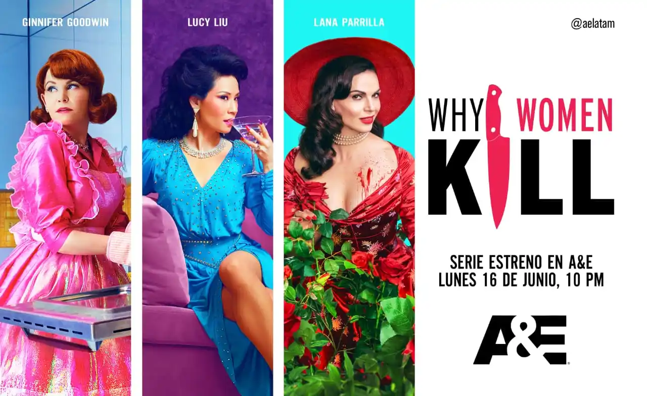 Image from FEEDUNIVERS : *A&E estrena la serie de drama Why Women Kill* 🔪💋 Un retrato de la ...