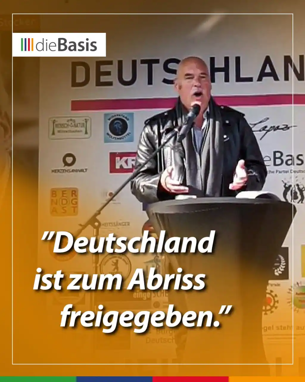 Image from dieBasis NRW: *Am 24. Mai 2025 veranstaltete "Deutschland steht auf" in Berlin eine ...