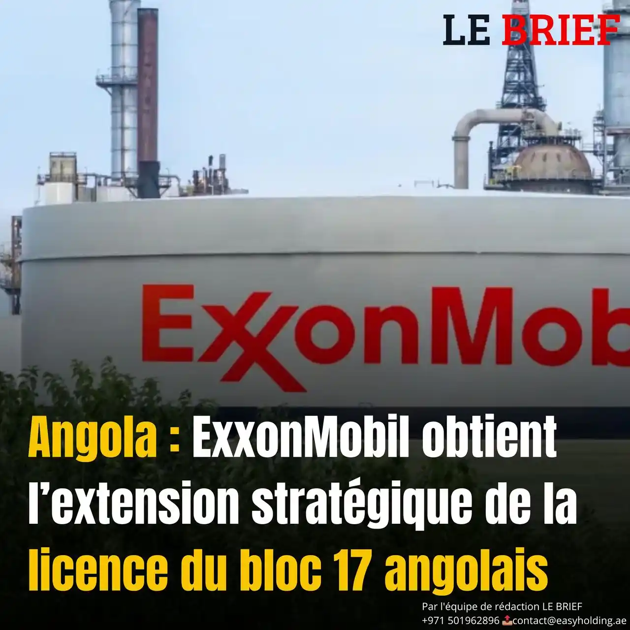 Image from LE BRIEF: 🟥 𝐀𝐧𝐠𝐨𝐥𝐚 : 𝐋𝐄 𝐁𝐑𝐈𝐄𝐅 | 𝐄𝐱𝐱𝐨𝐧𝐌𝐨𝐛𝐢𝐥 𝐨𝐛𝐭𝐢𝐞𝐧�...