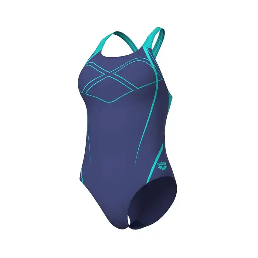Image from 🔥MEGASCONTI AMAZON🔴 Risparmia con Offerte, Coupon e Sconti: 👀 Arena Feel Graphic Swim PRO Back Costume Intero Donna, Costume da B...