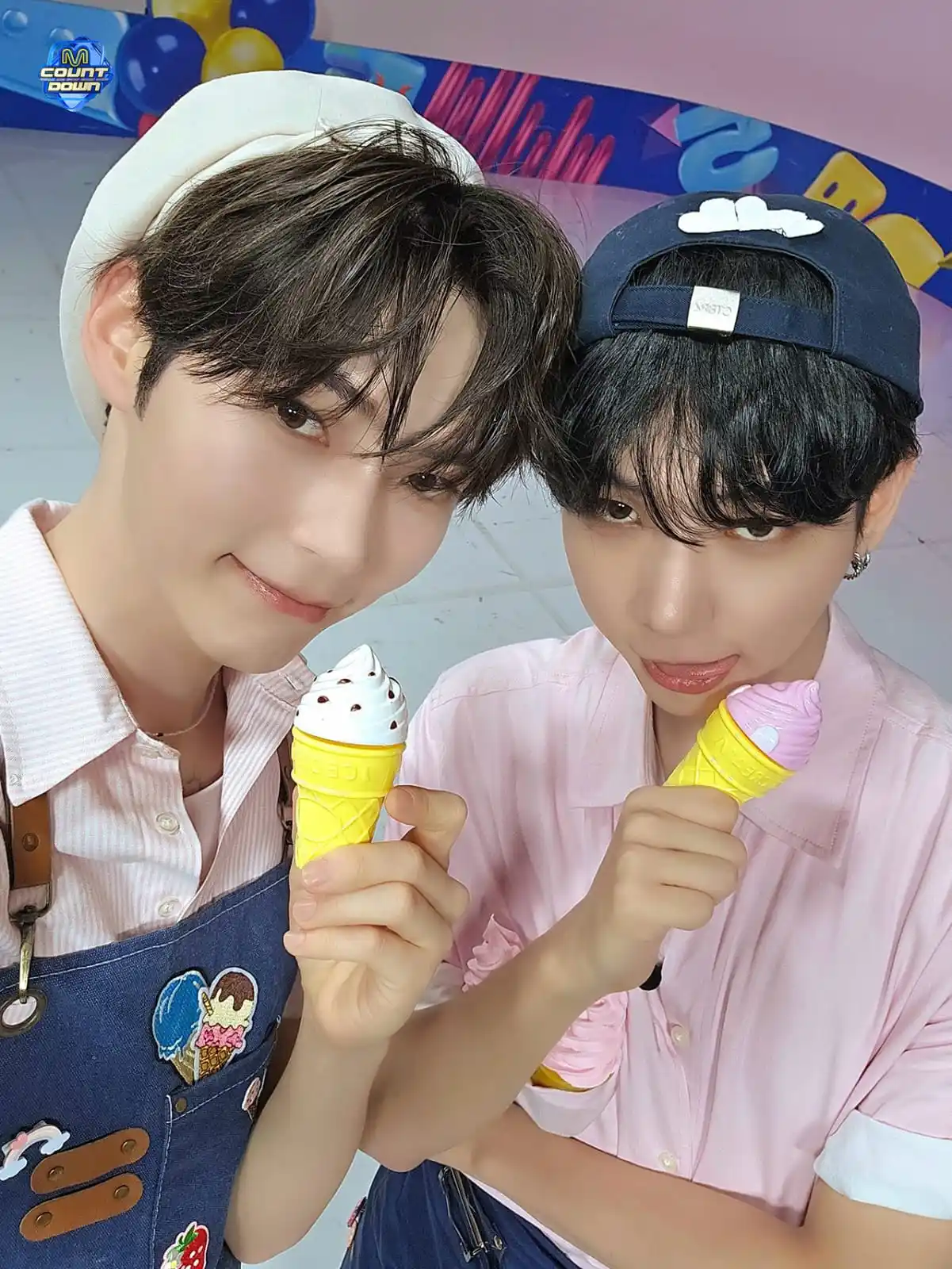 Image from ★·˚ 𝐁𝐎𝐘𝐍𝐄𝐗𝐓𝐃𝐎𝐎𝐑 ✦・゚: *〔 ✖️〕 `@MnetMcountdown` TWITTER* > <a class="text-blue-500 hover:und...