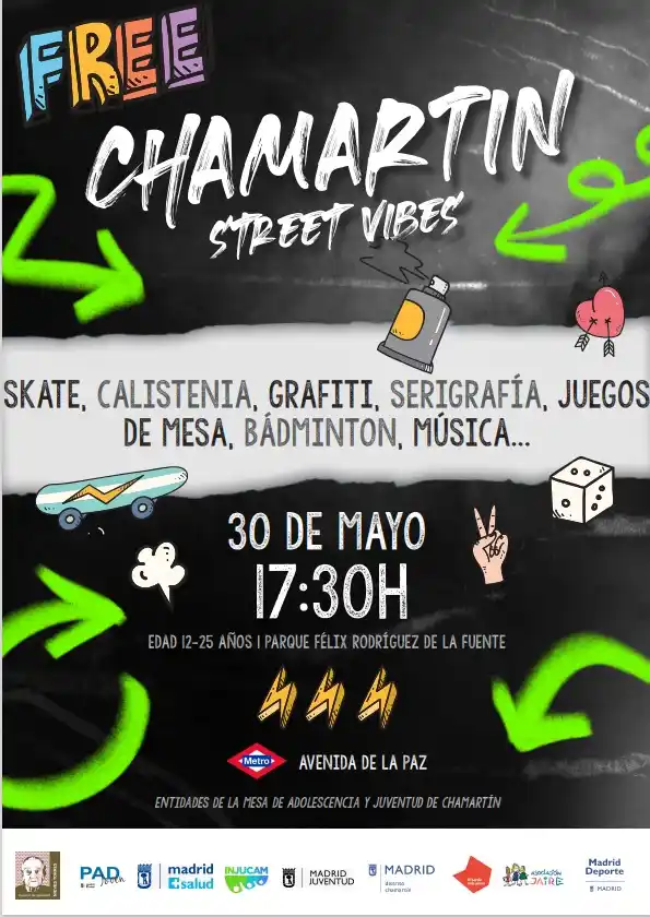 Image from CanalChamartín: 📣 ¡Atención, jóvenes de Chamartín! ¿Te apetece moverte, entrenar y pa...