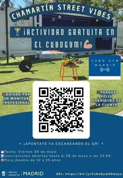 Image from CanalChamartín: 📣 ¡Atención, jóvenes de Chamartín! ¿Te apetece moverte, entrenar y pa...