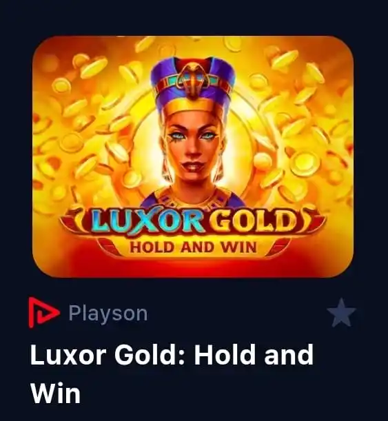 Image from Canal del tío Mau: *🚨ATENCIÓN, JUEGO ALTO🚨* El juego *Luxor Gold* estará en un punto a...