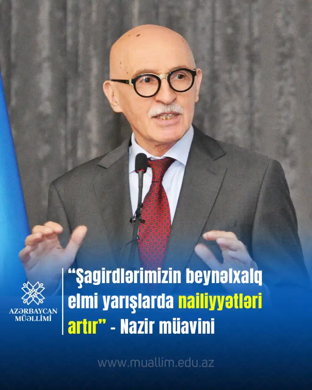 Image from Elm və təhsil media: “Azərbaycan şagirdləri beynəlxalq olimpiadalarda uğurlarını artırırlar...